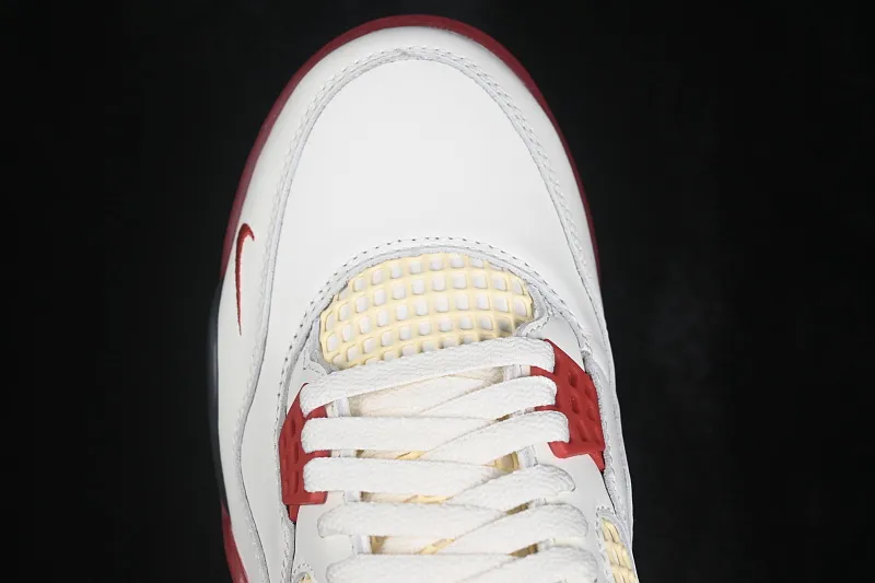 All Categories Air Jordan Jordan Series Basketball Shoes Air Jordan 4 OG Version Nigel Sylvester x Air Jordan 4 Retro "Brick After Brick" AJ4 Joe 4 White Red Urine Stains 2.0 IQ8055-100